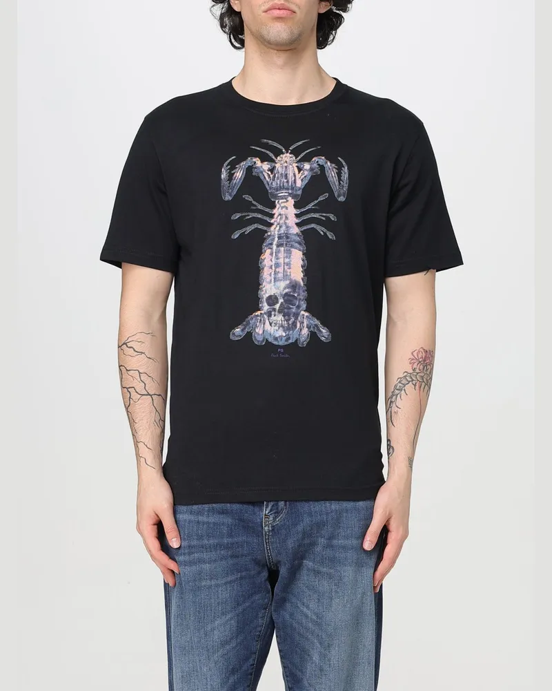 Paul Smith T-shirt herren Schwarz