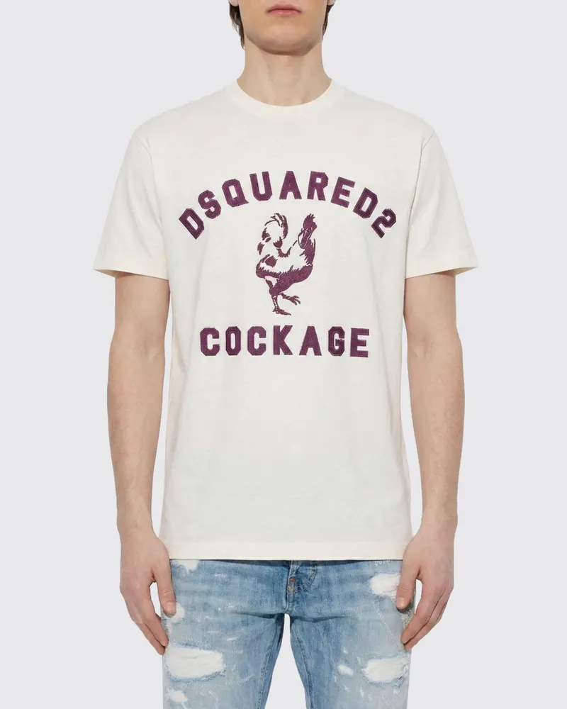 Dsquared2 T-shirt herren Weiß