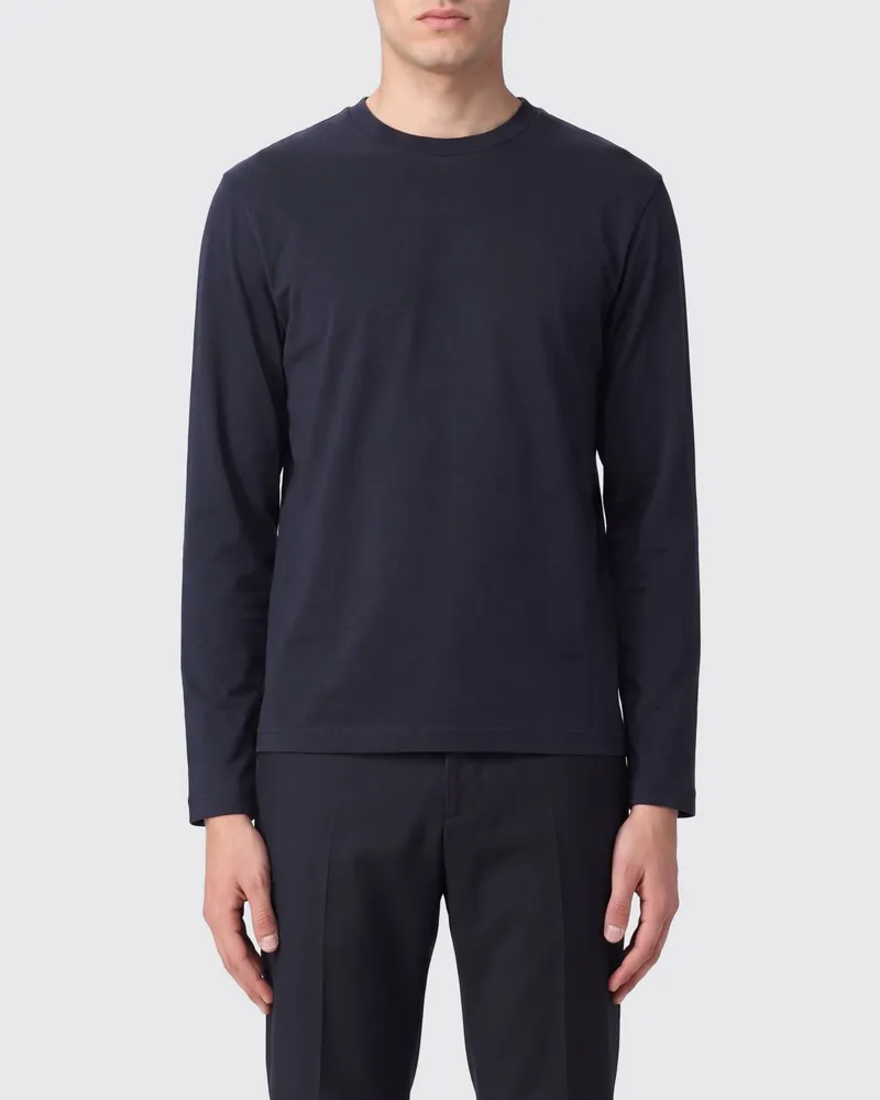 Jil Sander 3er-Set mehrfarbige langärmelige Baumwoll-T-Shirts von Bunt