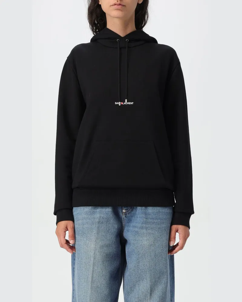 Saint Laurent Sweatshirt damen Schwarz