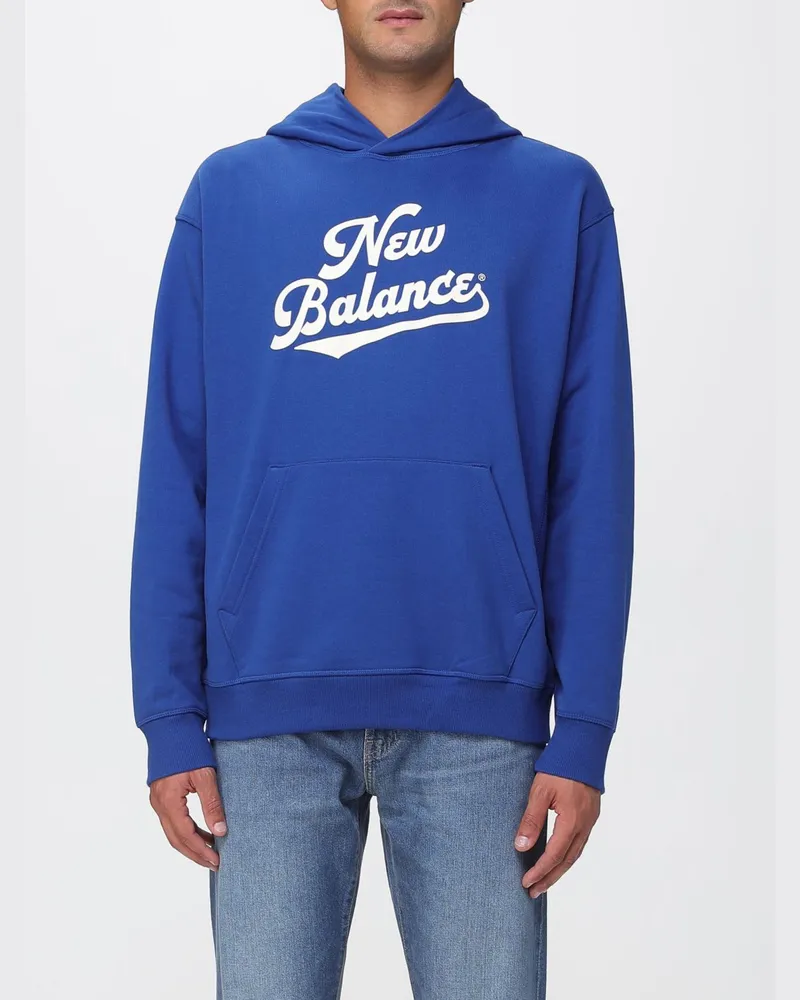 New Balance Pullover herren Blau