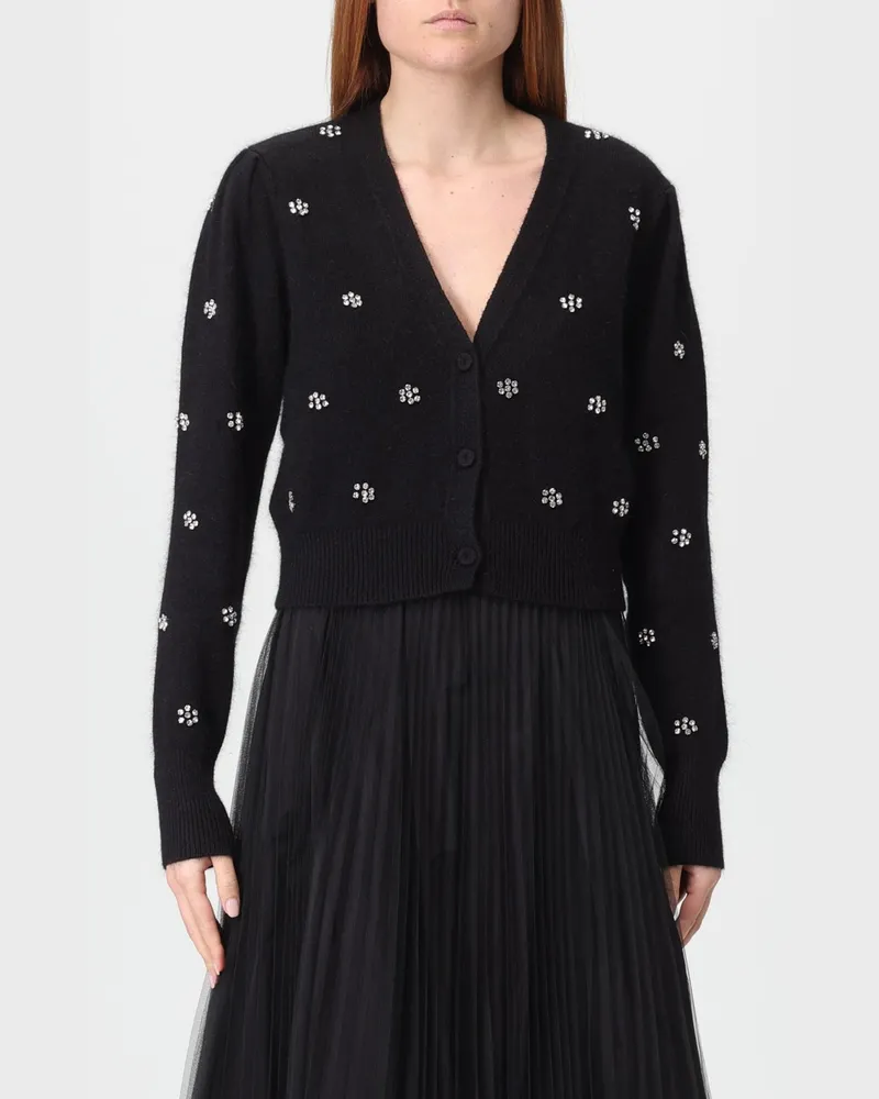 Twin-Set Strickjacke damen Schwarz