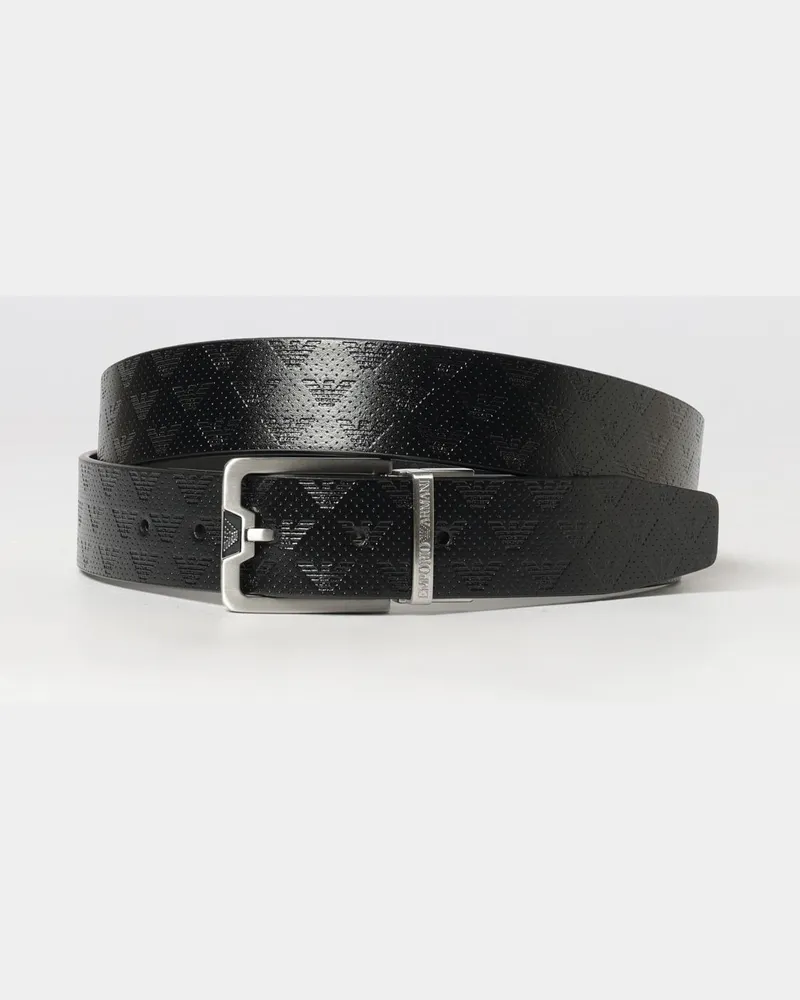 Emporio Armani Gürtel herren Schwarz