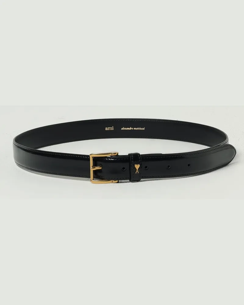 AMI Paris Grtel herren Schwarz
