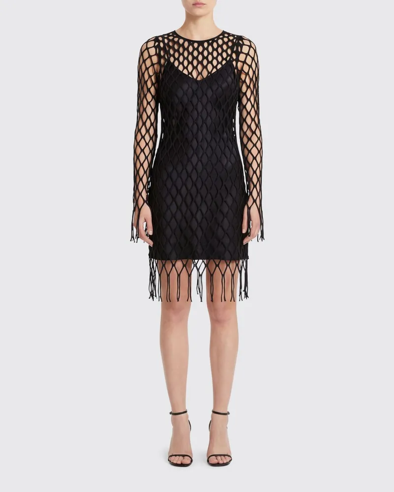 Christopher Esber Kleid damen Braun