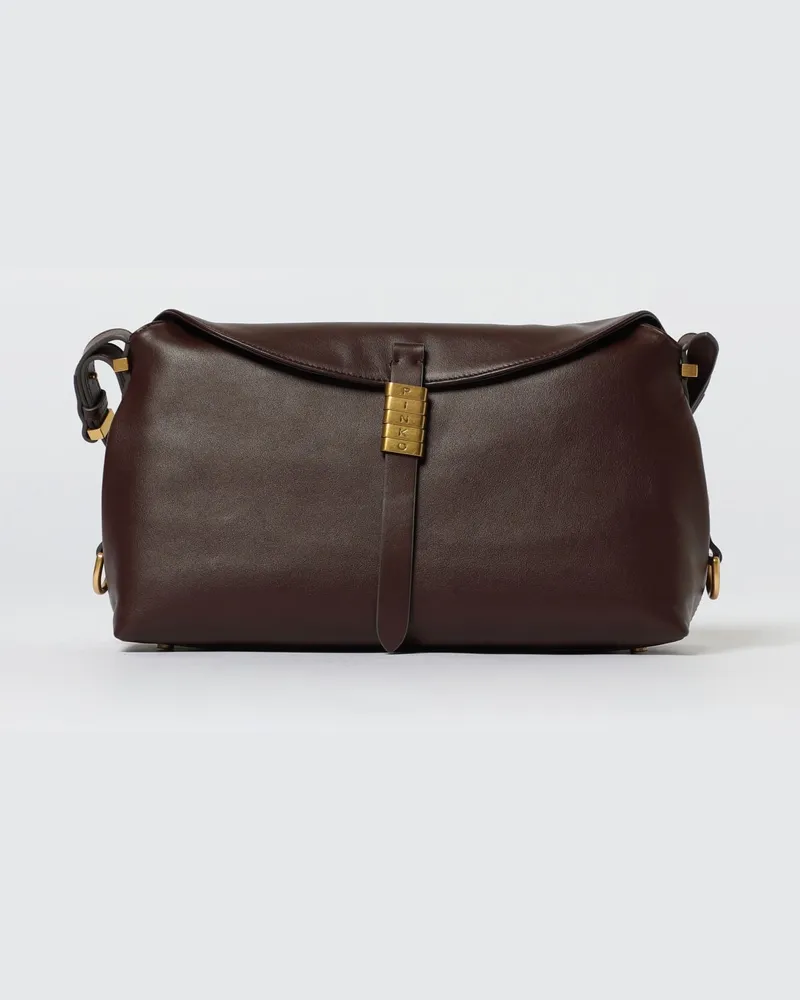 Pinko Schultertasche damen Mahagoni