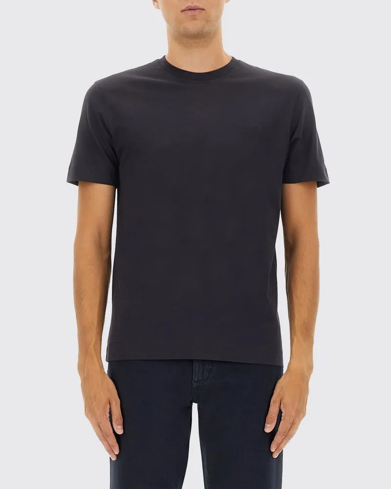 Ermenegildo Zegna T-shirt herren Schwarz