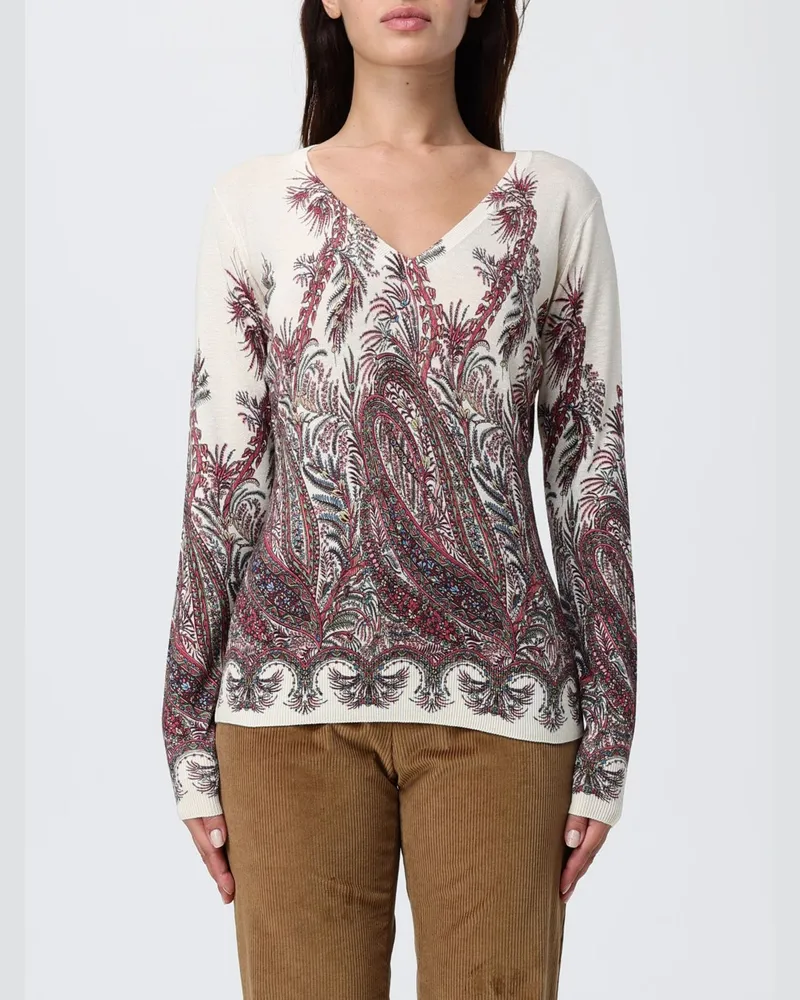 Etro Pullover damen Burgunderrot