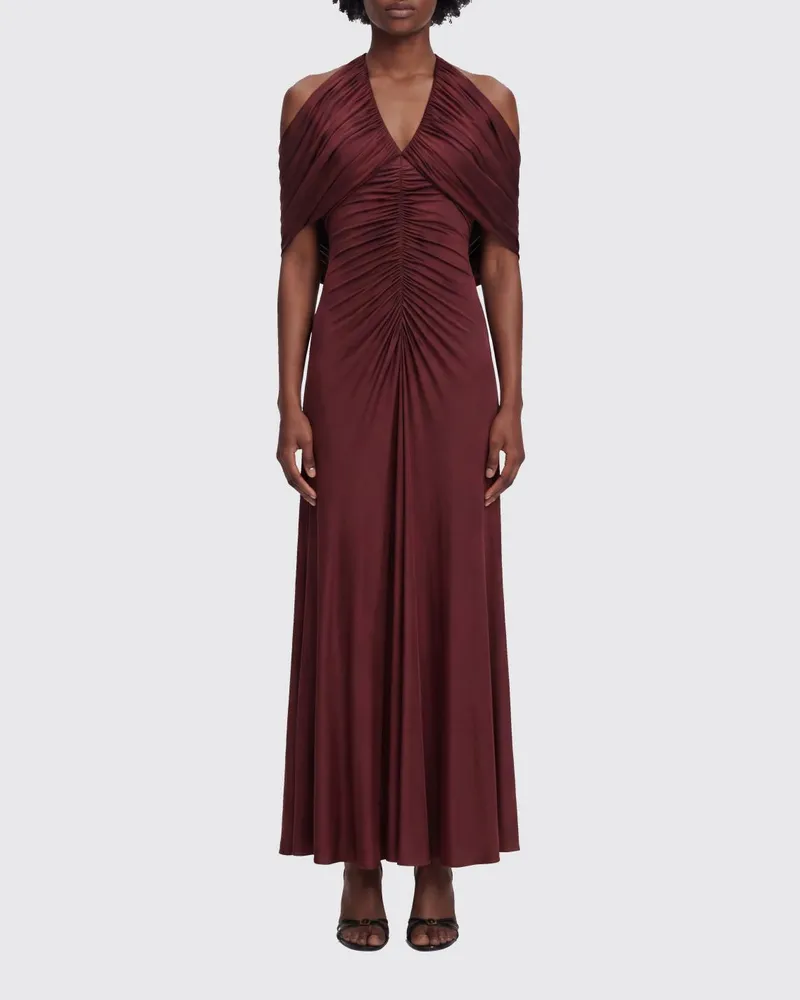 Self-Portrait Kleid damen Braun