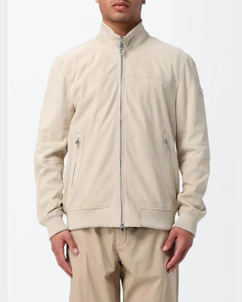 Peuterey Wildleder-Bomberjacke Yellow