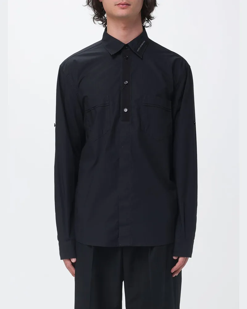 Dolce & Gabbana Hemd herren Dolce & Gabbana Schwarz