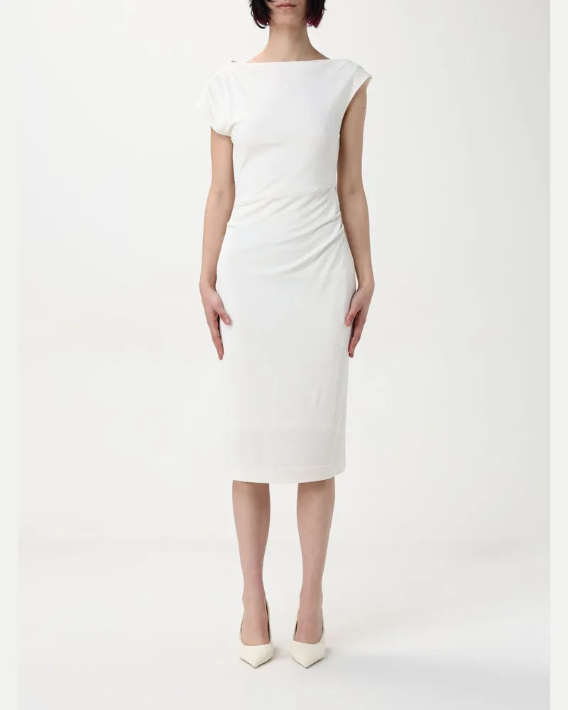 HUGO BOSS Kleider damen Weiß