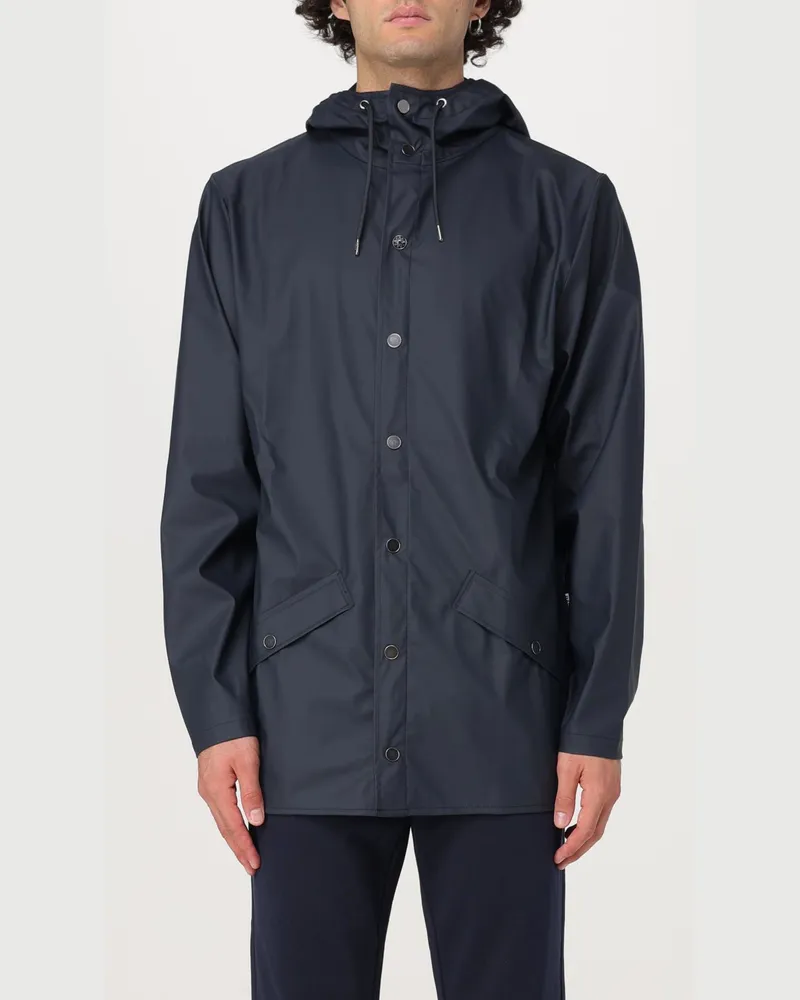 RAINS Jacke herren Blau