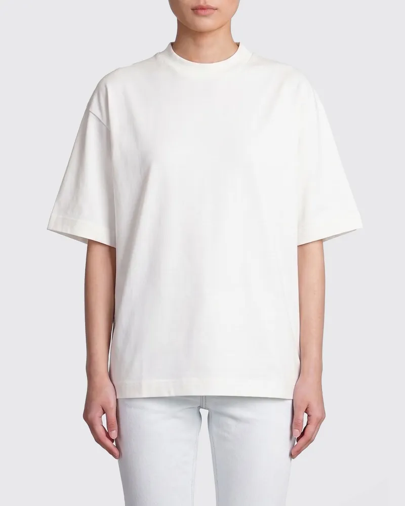 Bottega Veneta Baumwoll-T-Shirts Weiß