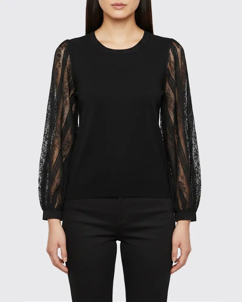 Twin-Set Hemdbluse damen Schwarz