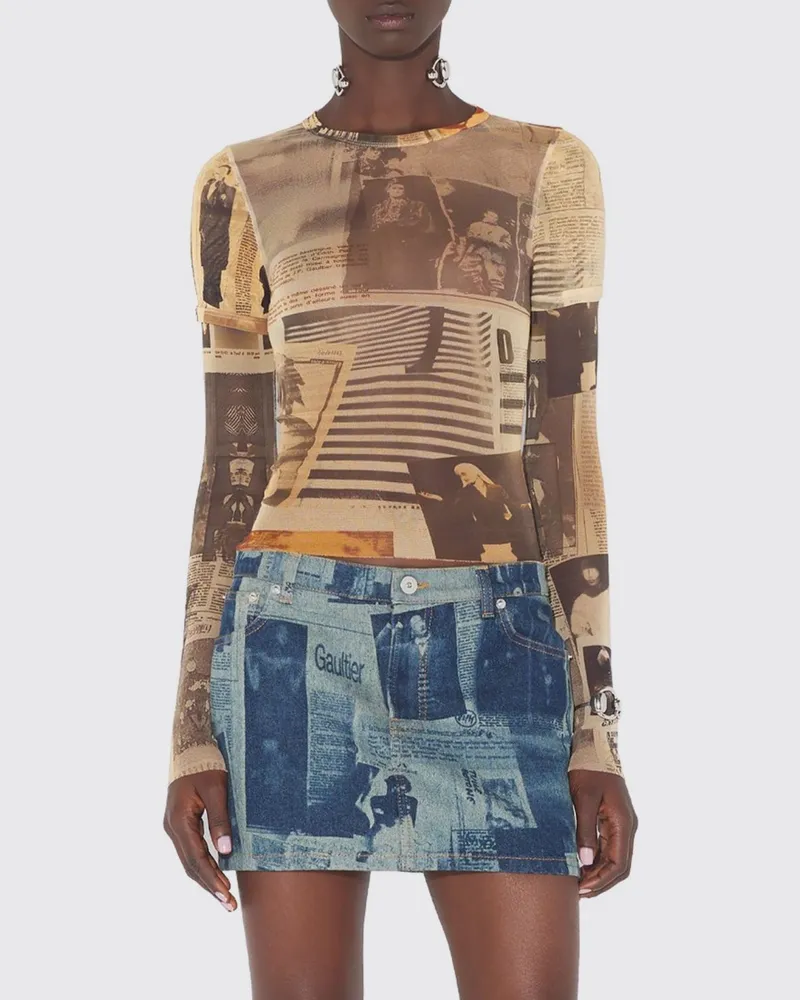 Jean Paul Gaultier Top damen Beige