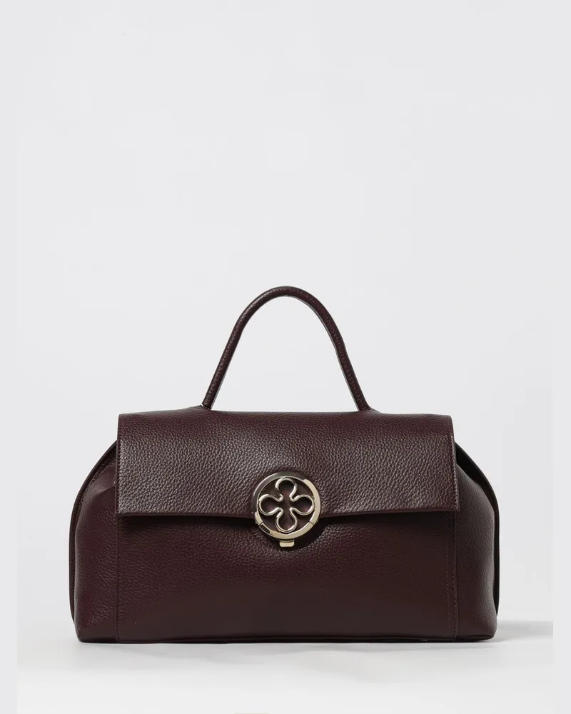 V°73 Schultertasche damen Burgunderrot