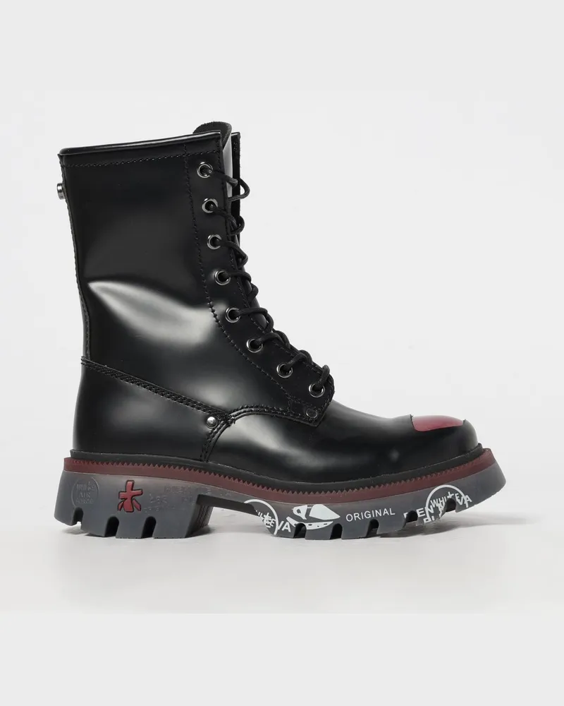 Premiata Schuhe damen Schwarz