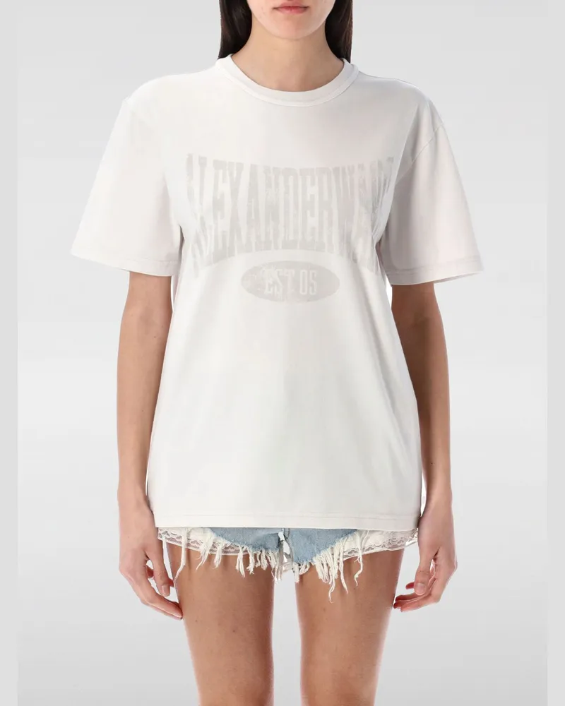 Alexander Wang T-shirt damen Weiß