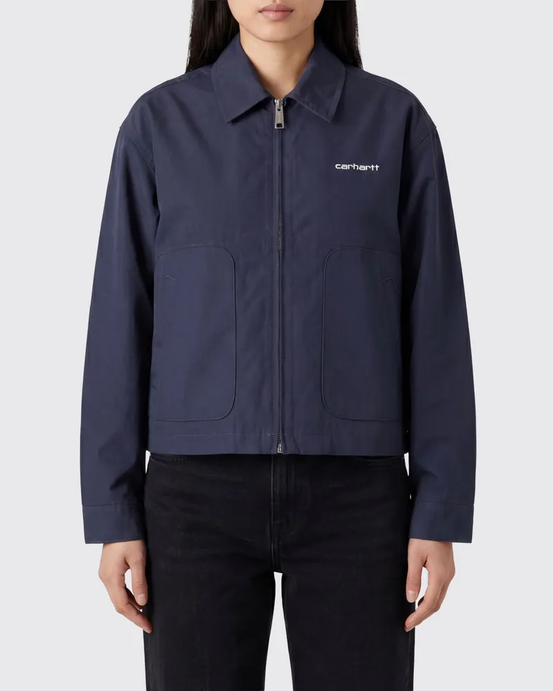 Carhartt WIP Overshirt aus Baumwollmischung Blau