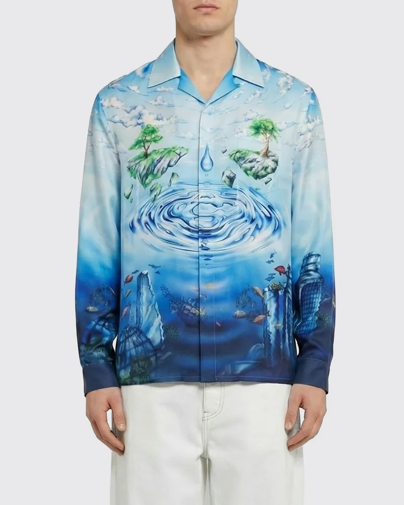 Casablanca Paris Hemd herren Blau