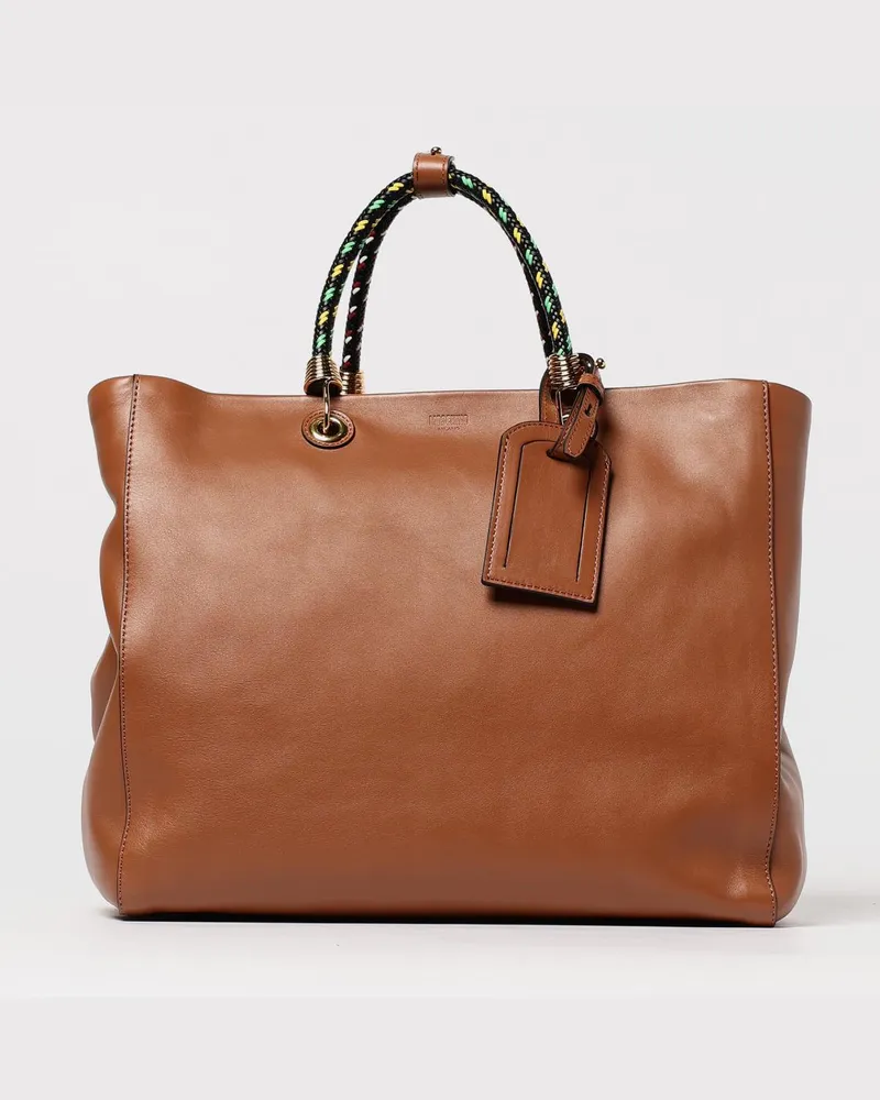 Moschino Schultertasche damen Leder