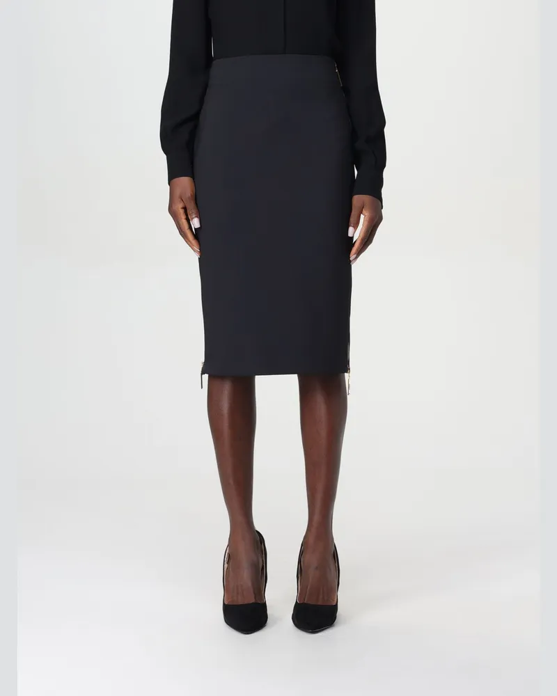 Elisabetta Franchi Rock damen Schwarz