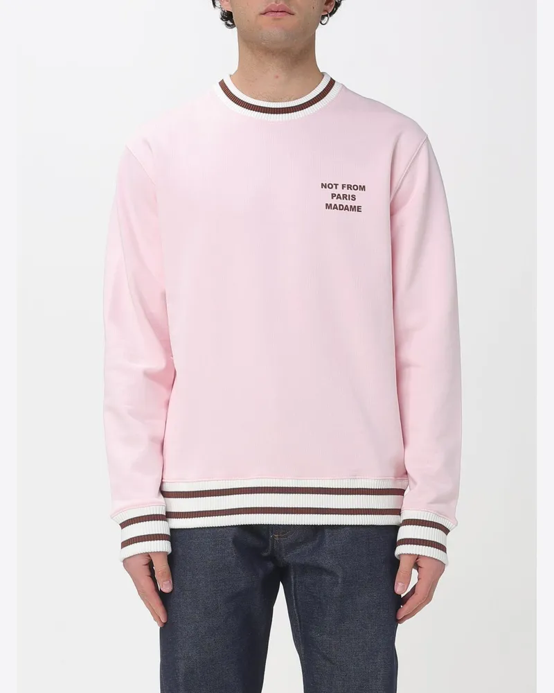 Drôle de Monsieur Sweatshirt herren Pink
