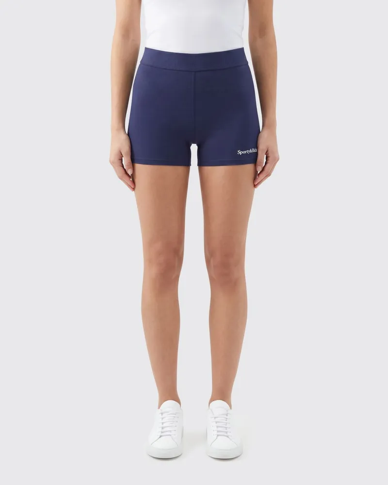 SPORTY & RICH Shorts damen Sporty & Rich Blau