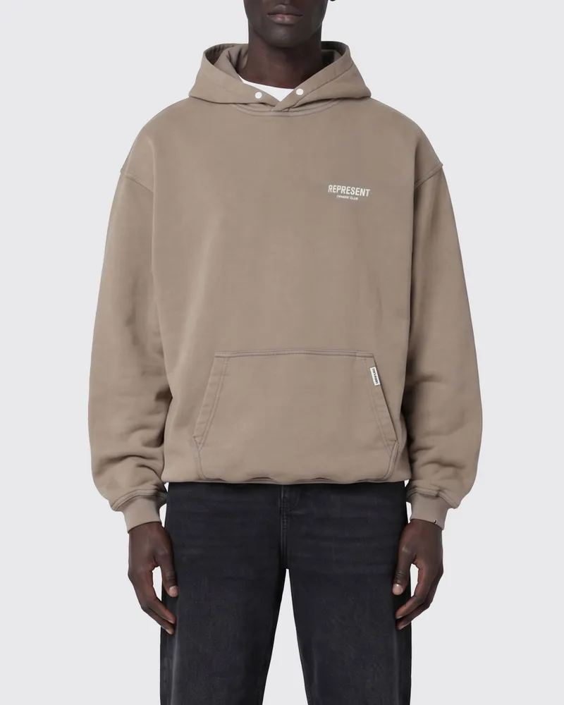 REPRESENT Sweatshirt herren Beige