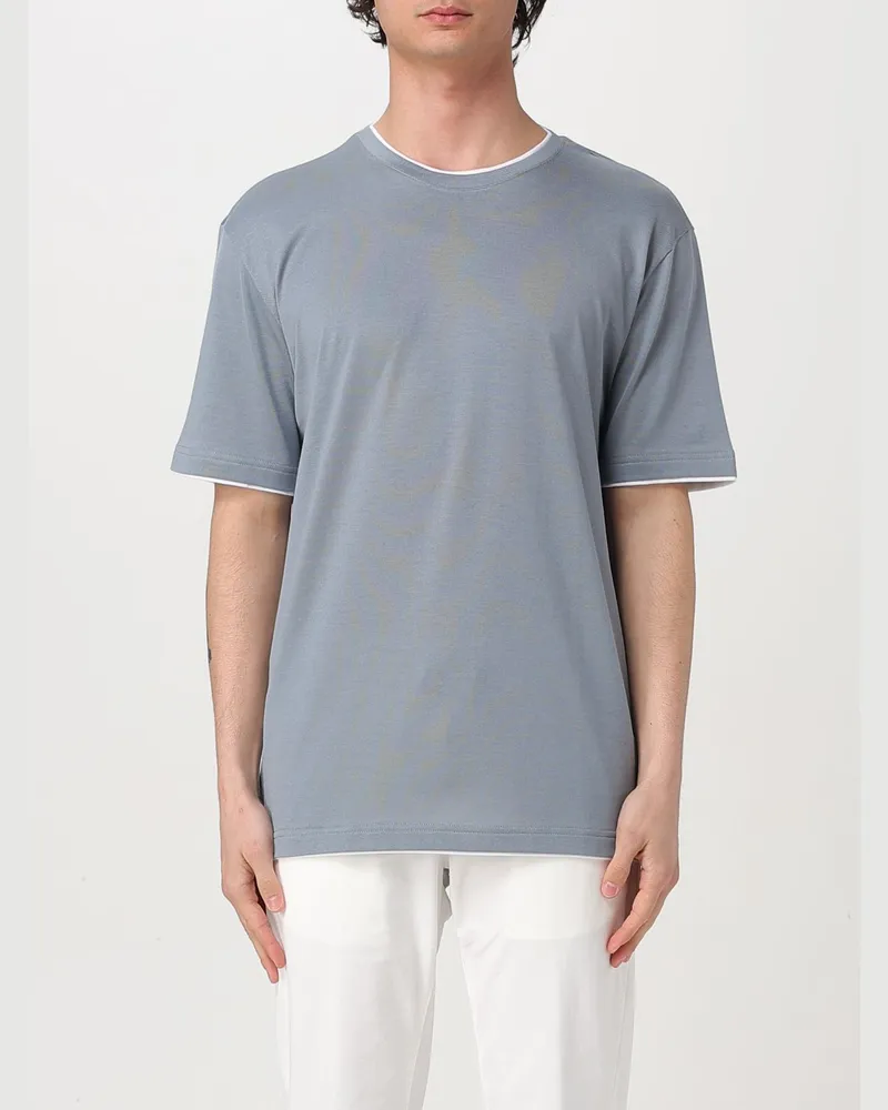 Eleventy T-shirt herren Denim