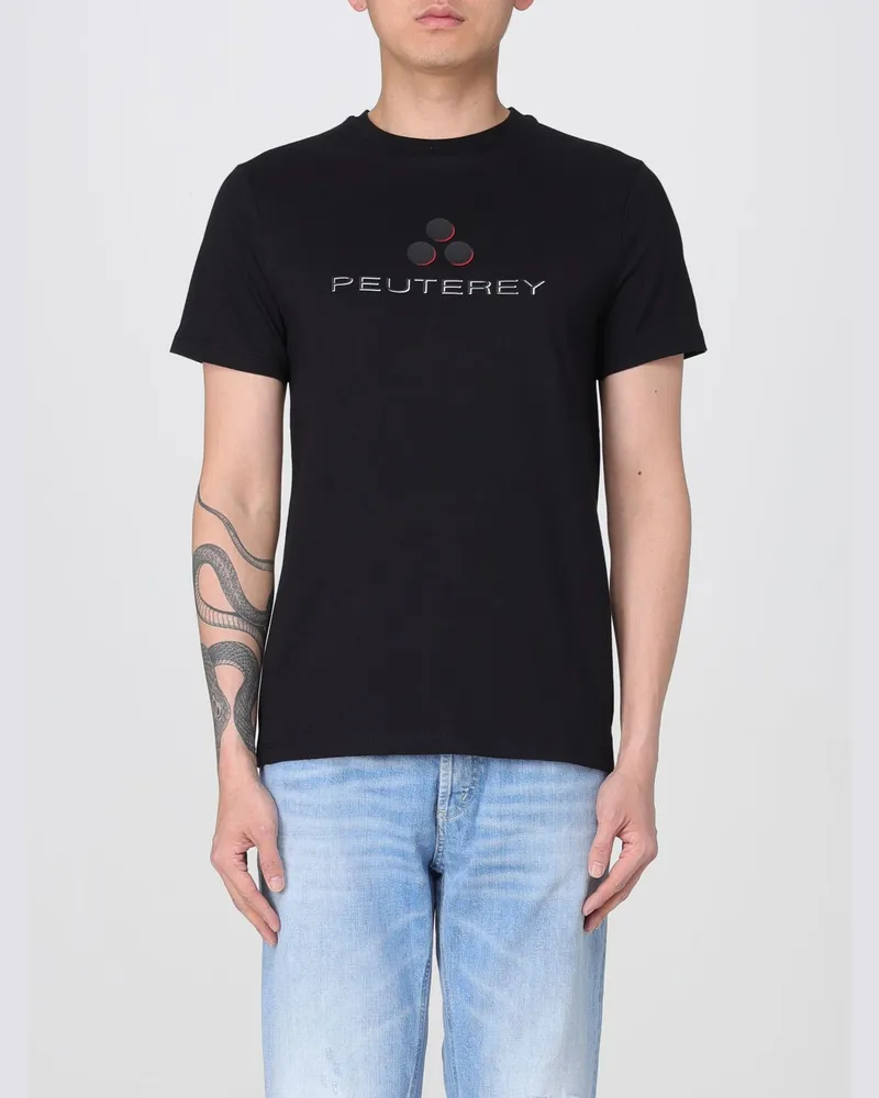 Peuterey T-shirt herren Schwarz