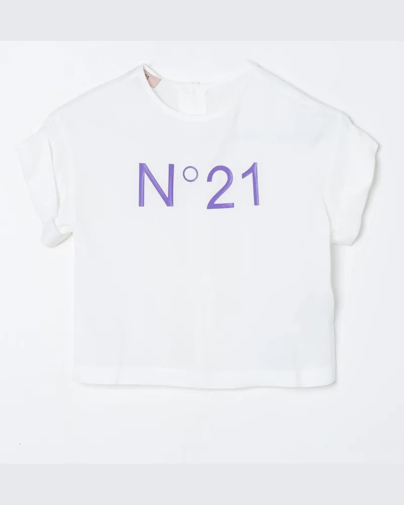 N° 21 Bluse kinder Weiß
