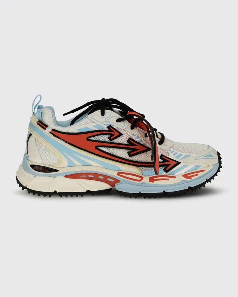 OFF-WHITE Be Right Back Sneakers aus Mesh und Gummi Blau