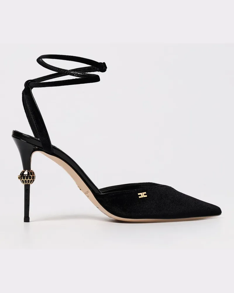 Elisabetta Franchi Schuhe damen Schwarz