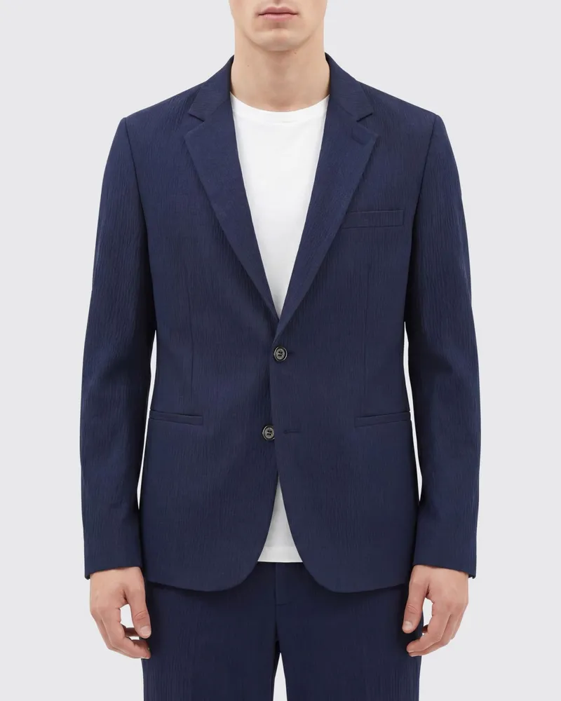 Paolo Pecora Milano Jacke herren Blau