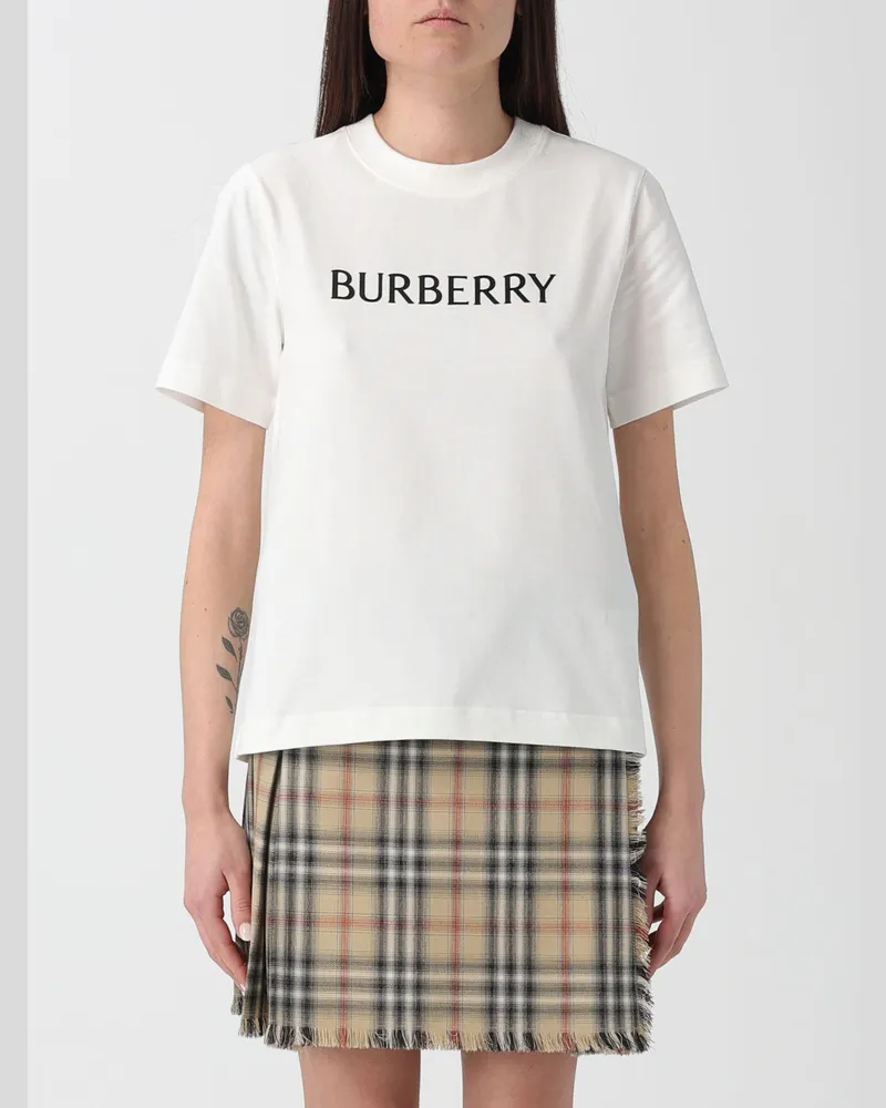 Burberry T-shirt damen Weiß