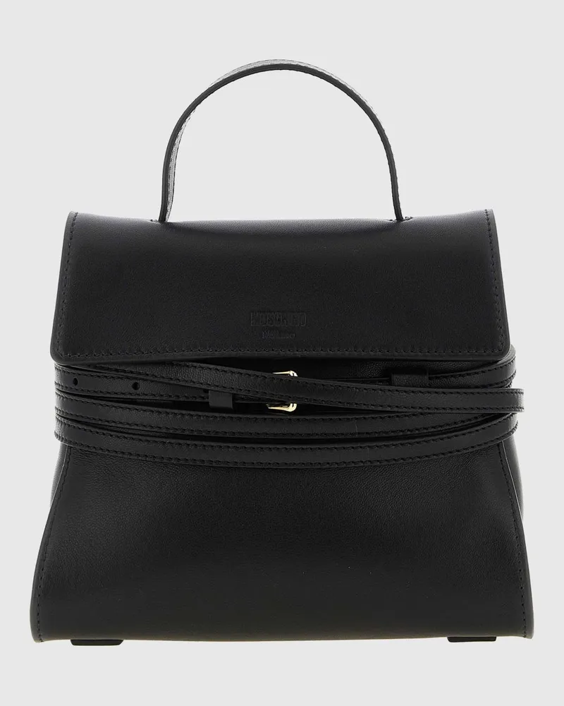 Moschino Schultertasche damen Schwarz