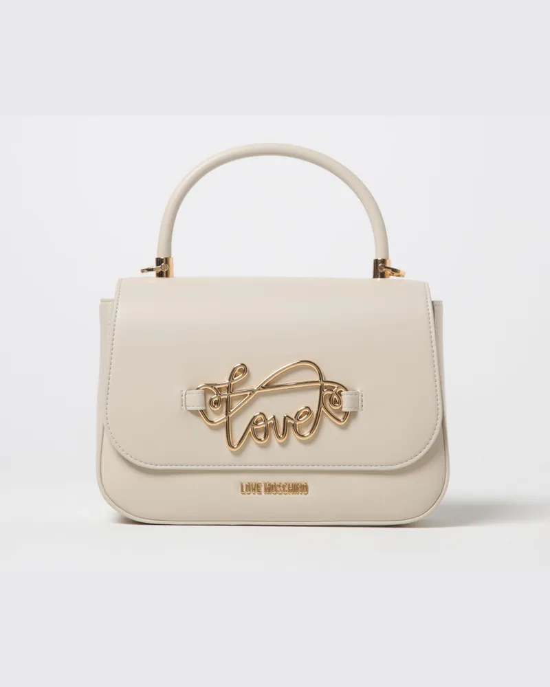 Moschino Handtasche damen Ivory