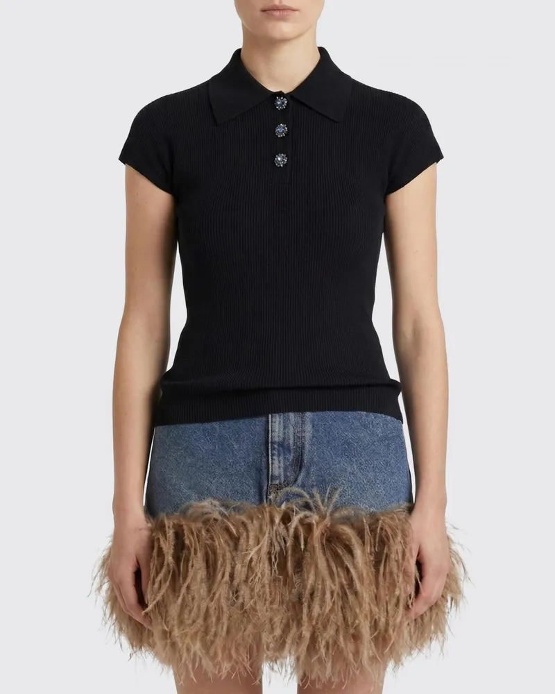 Dolce & Gabbana Polo damen Dolce & Gabbana Schwarz