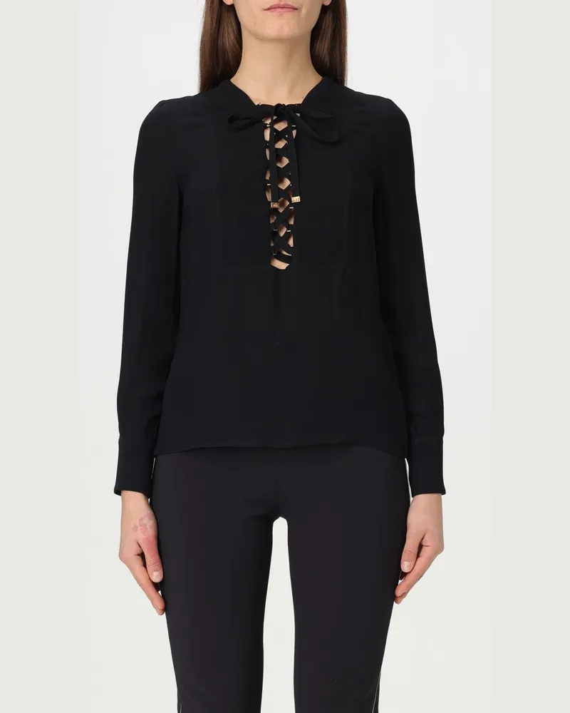 Elisabetta Franchi Hemdbluse damen Schwarz