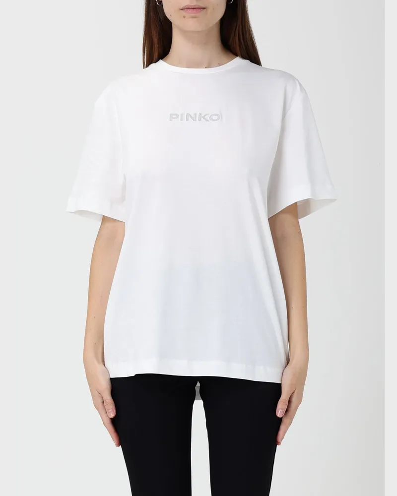 Pinko T-shirt damen Weiß