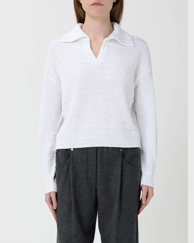 Brunello Cucinelli Polo damen Weiß