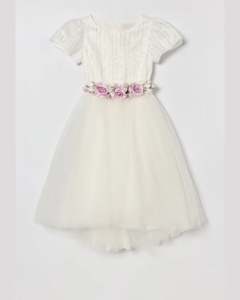 Monnalisa Kleid kinder Weiß