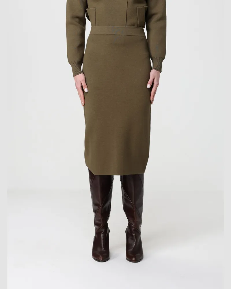 Max Mara Rock damen Kaki