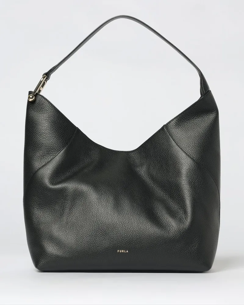 Furla Schultertasche damen Schwarz