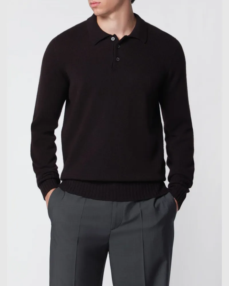 Drumohr  Polo herren Braun