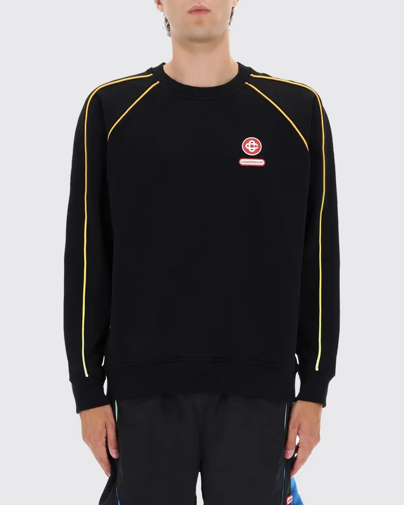 Casablanca Paris Sweatshirt herren Schwarz