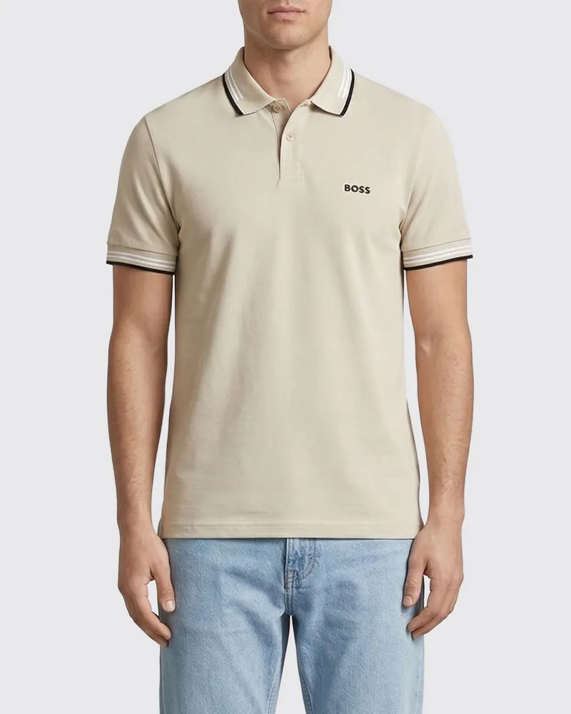 HUGO BOSS Polo herren Beige