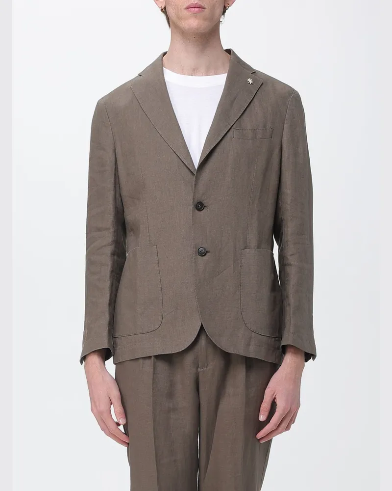 Manuel Ritz Blazer herren Taubengrau